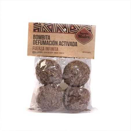 Bombita defumación activada Fuerza Infinita X 4 Bolsita Sagrada Madre
