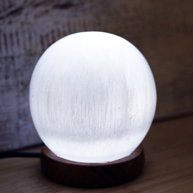 Lampara Esfera blanca 10 cm