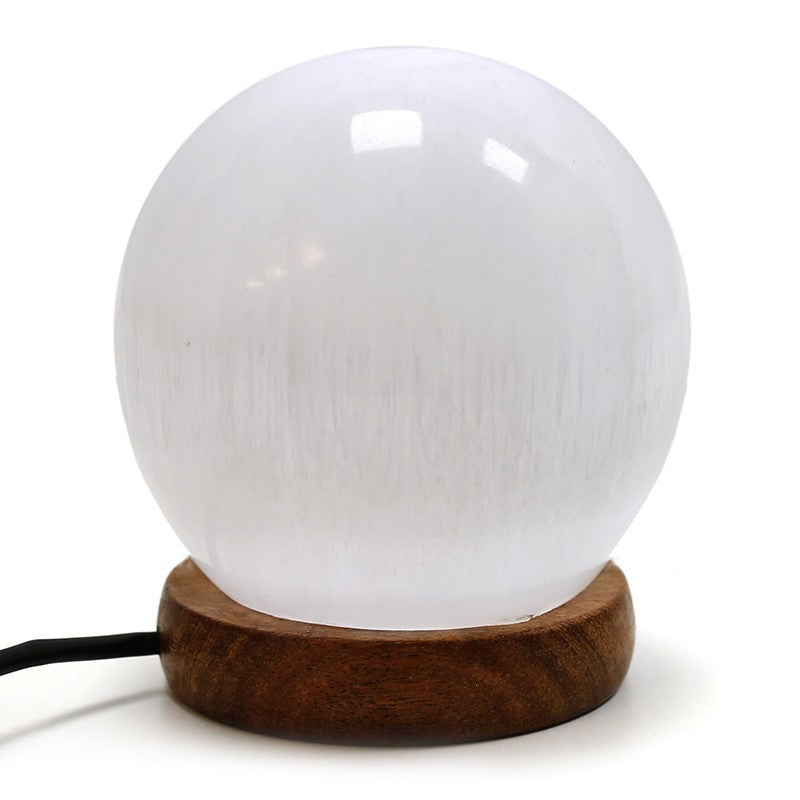 Lampara Esfera blanca 10 cm