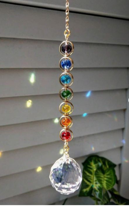 Atrapa luz chakras bola