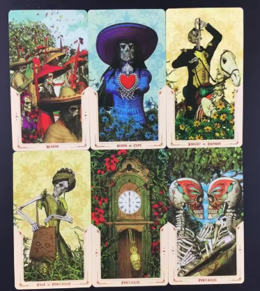 Cartas tarot Santa Muerte