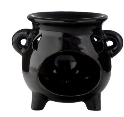 Quemador en forma de caldero.