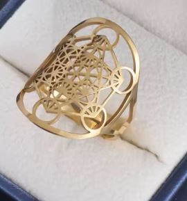 Anillo de Metatrón dorado