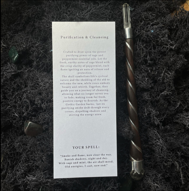 Vela Ritual Jardín Gótico