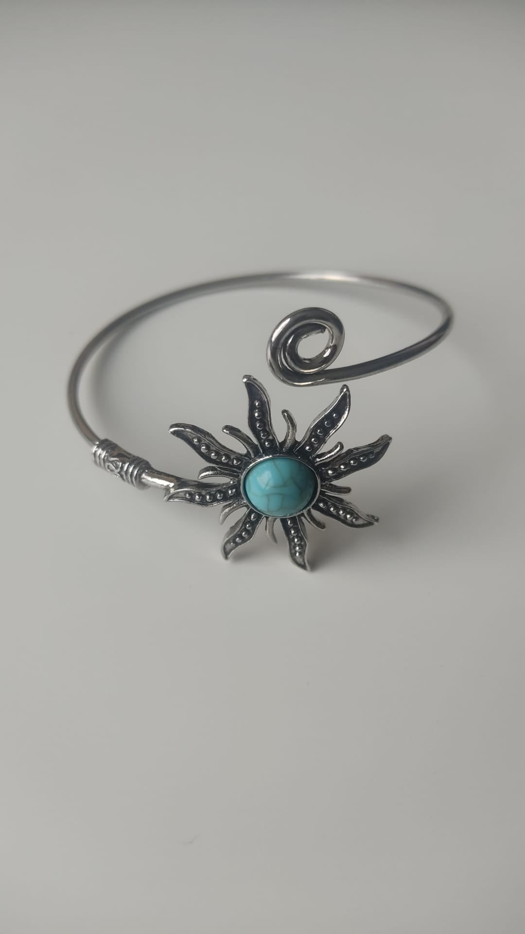 Pulsera sol de turquesa