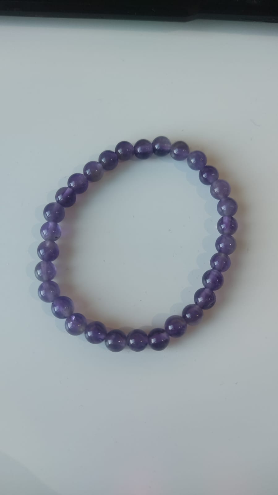 Pulsera cuencas amatista