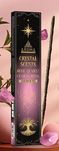 Incienso Crystal Cuarzo Rosa Aroma